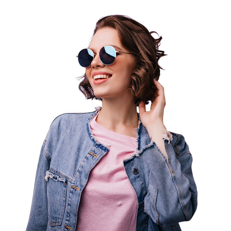 appealing-young-woman-sparkle-sunglasses-looking-distance-portrait-glamorous-european-model-with-short-haircut-smiling